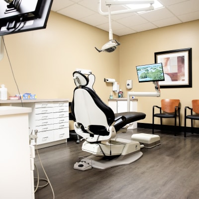 Treatment room at Hall Dental Centre