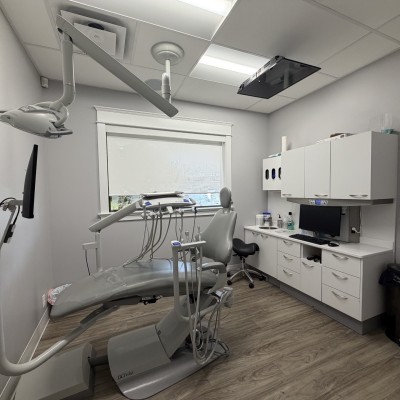 Treatment area at Comox Valley Dental Centre