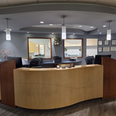 Reception Area at Spackman Dental