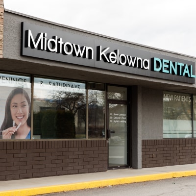 Exterior of Midtown Kelowna Dental