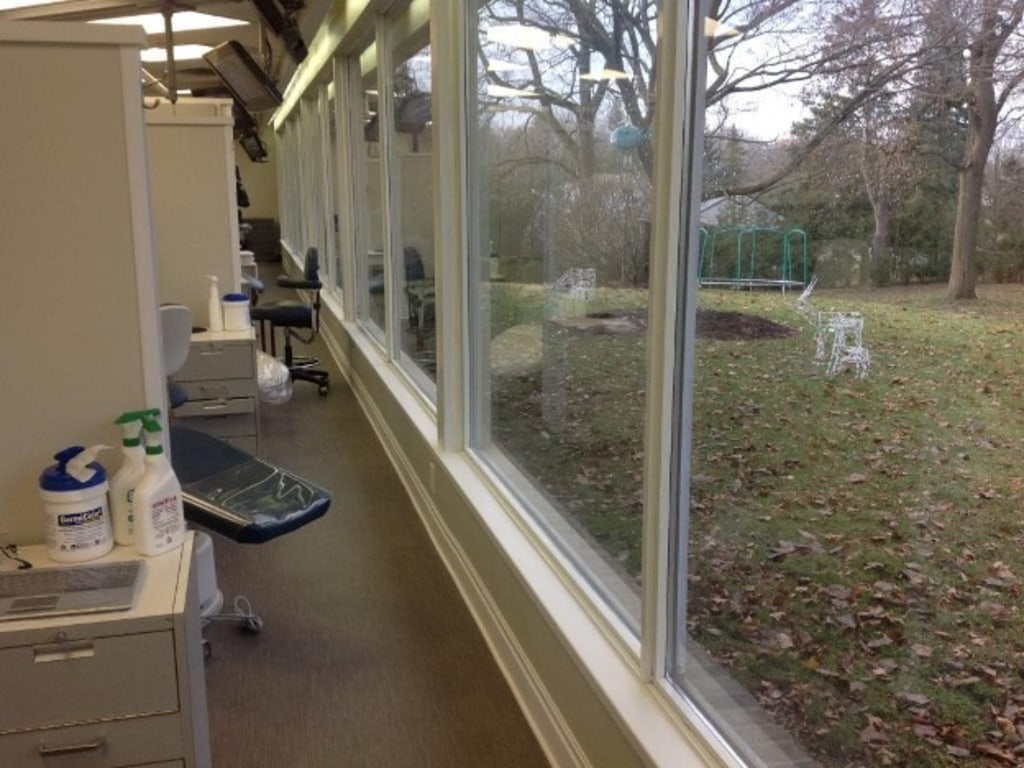 Hallway With Outside View