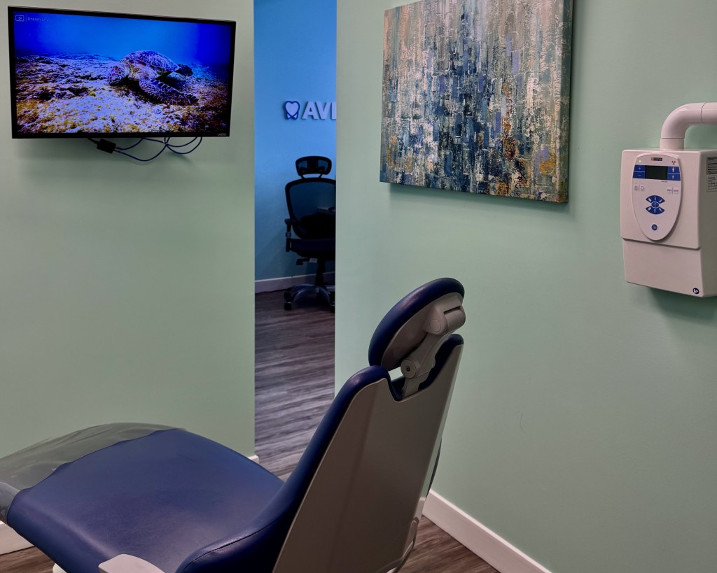Treatment area at Avery Dental