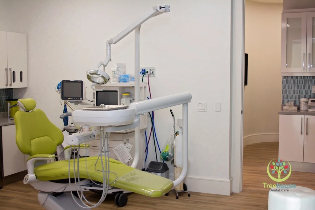 Treatment area at Treehouse Dental Care