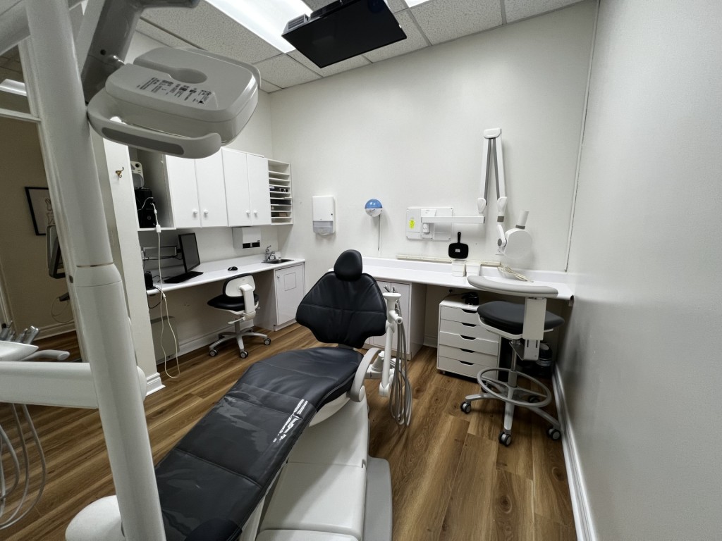 Treatment area at Belleville Dental Care