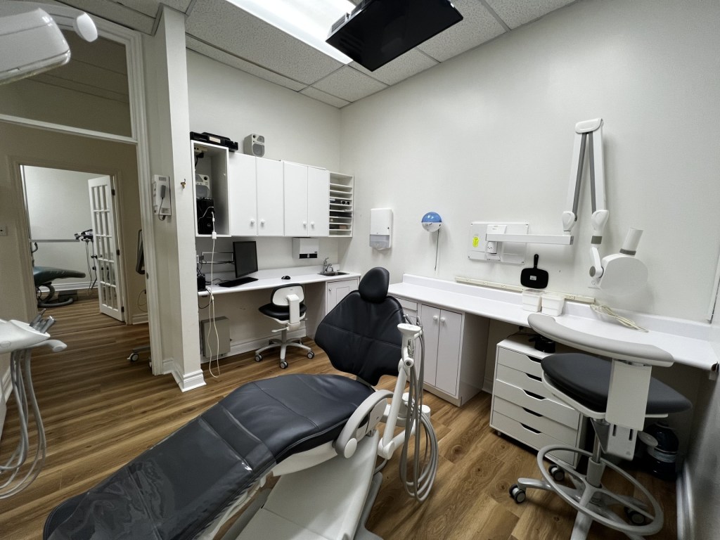 Treatment area at Belleville Dental Care