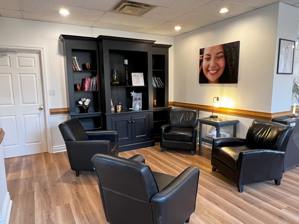 Waiting area at Belleville Dental Care