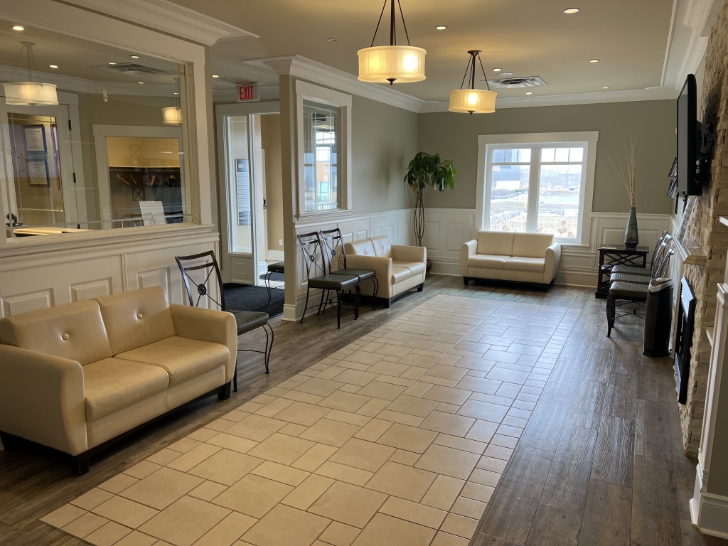 Waiting area at Hawkesbury Dental Centre