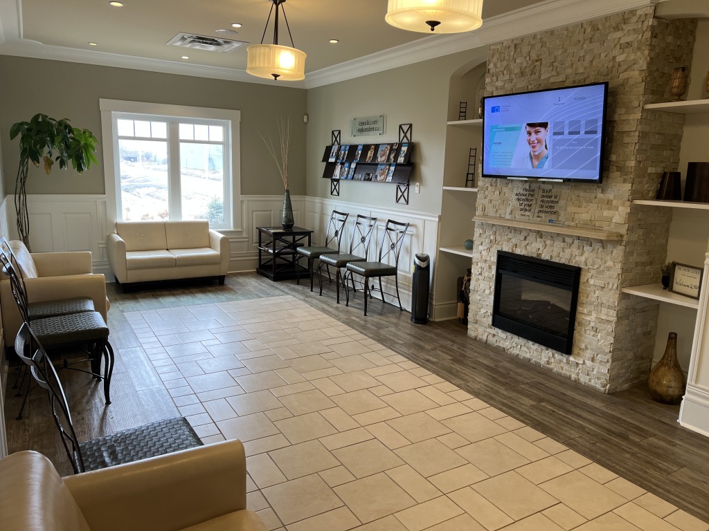 Waiting area at Hawkesbury Dental Centre
