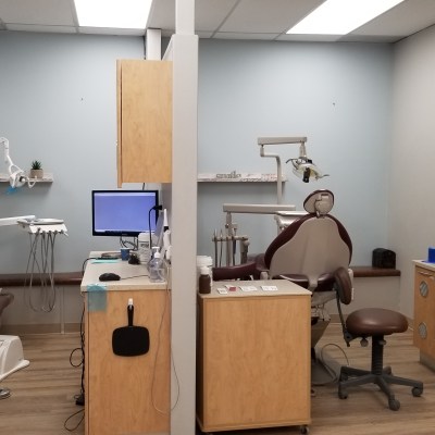 Treatment area at Riverside Family Dentistry