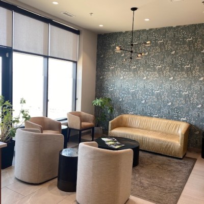 Waiting area at Township Road Family Dental Centre