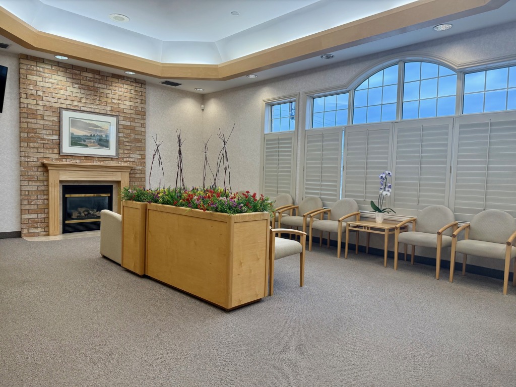 Waiting area at SKH Dentistry