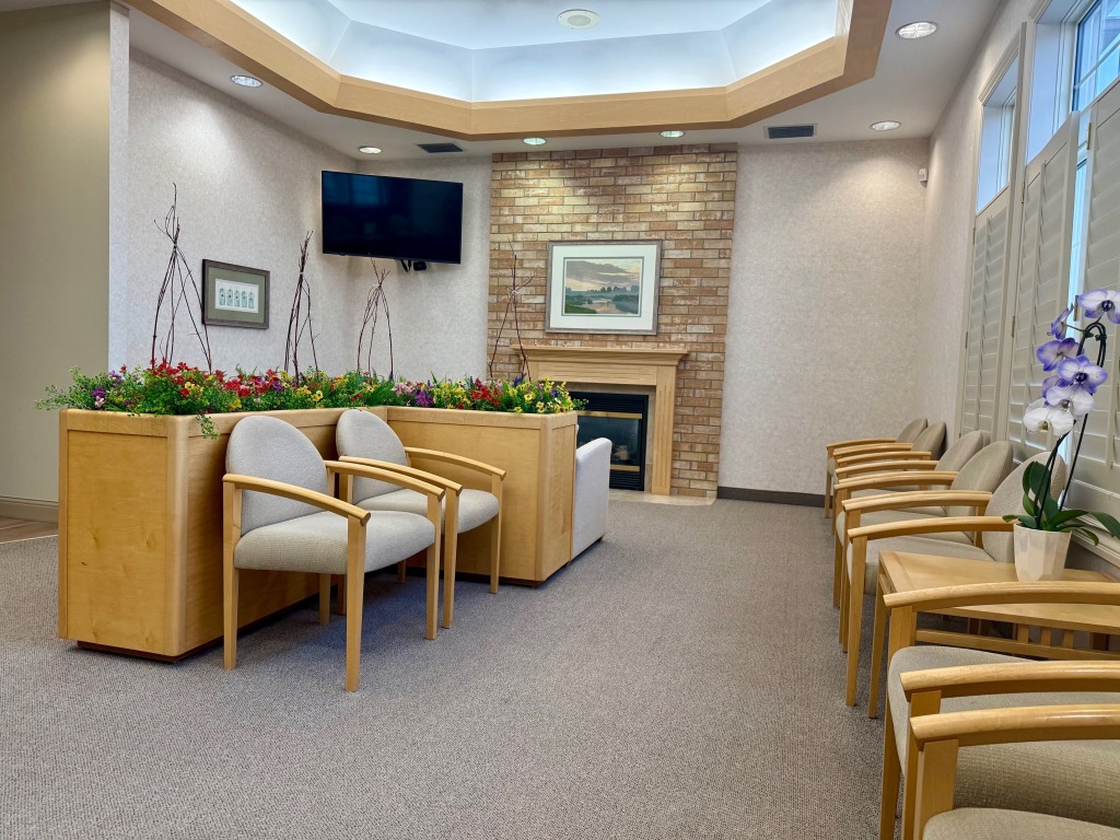 Waiting area at SKH Dentistry