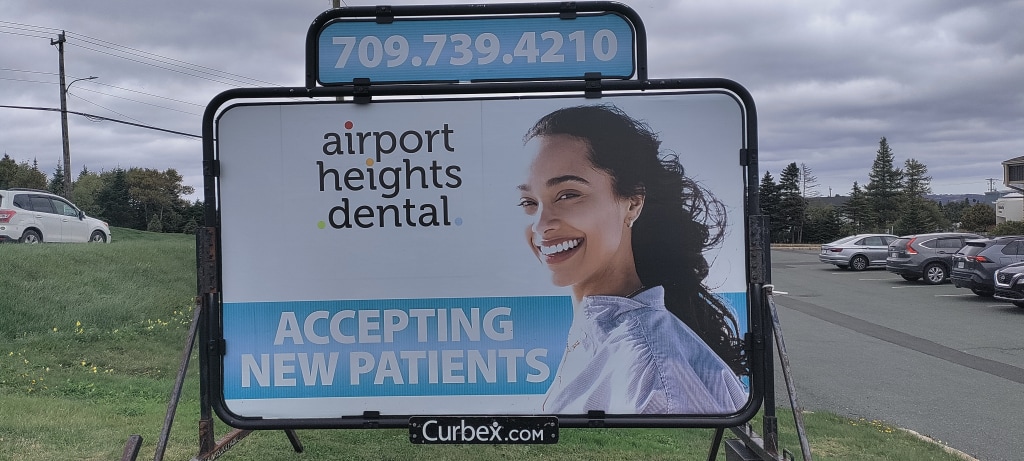 Signage at Airport Heights Dental Health Centre