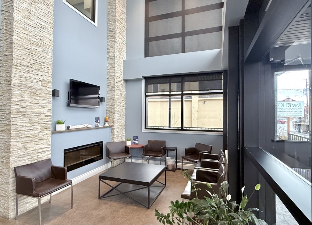 Salle d’attente chez Clinique Dentisterie Familiale d'Orléans