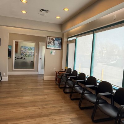 Waiting area at Dentistry On GreenLane