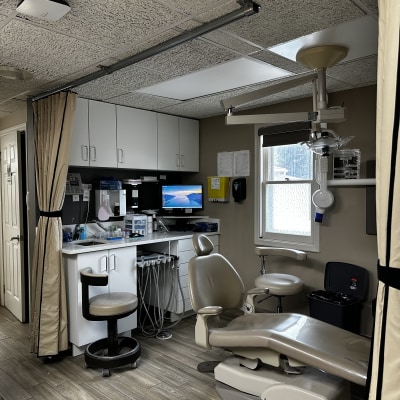 Treatment area at Alexis Dental