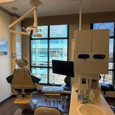 Treatment area at Vic West Dentistry