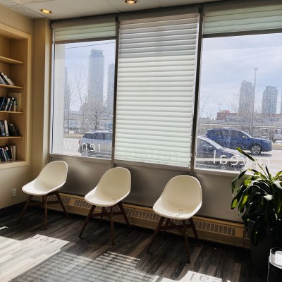 Waiting area at Park Lawn Dental