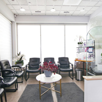 Waiting area at Canyon Creek Dental Clinic