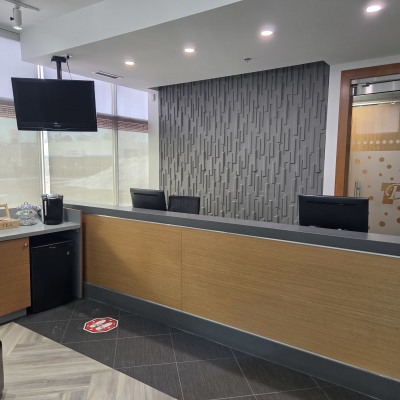 Reception area at Today's Dental