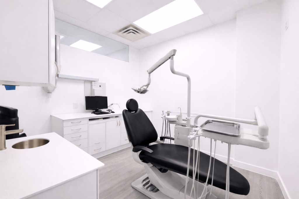 Treatment area at Dawson Dental