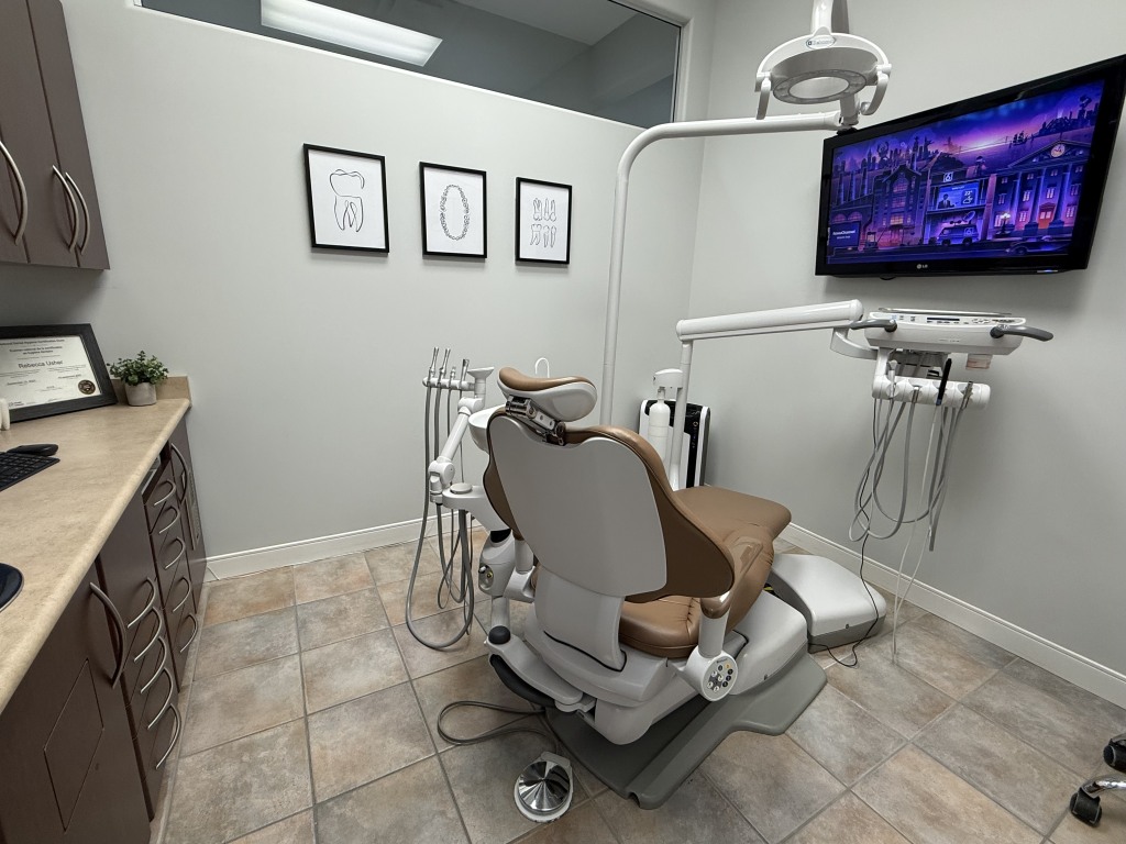 Treatment area at Dawson Dental