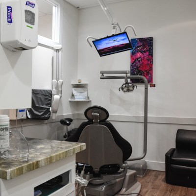 Treatment area at South 40 Dental