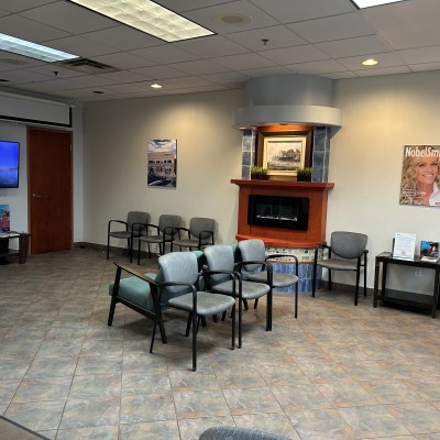 Waiting area at Trimac Dental Centre