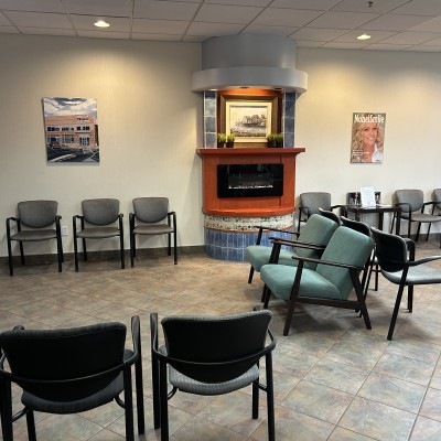 Waiting area at Trimac Dental Centre