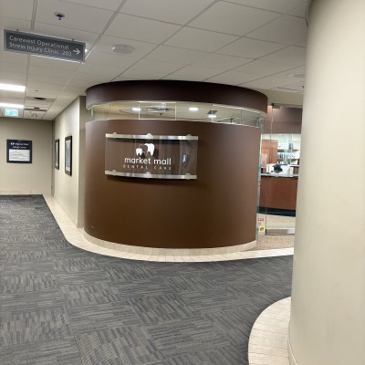 Signage at Market Mall Dental Care