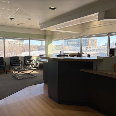 Reception area at Sturgeon Creek Dental