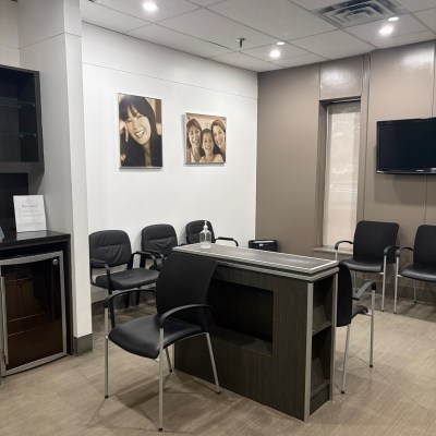 Waiting area at Hazeldean Dental Group