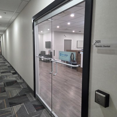 Doors to Atlantic Dental Centre