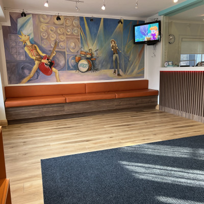 Waiting area at Forest Hill Children's Dentistry