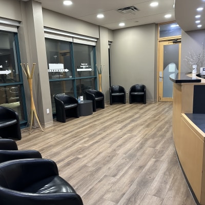 Waiting area at Affinity Dental Mayfield Common