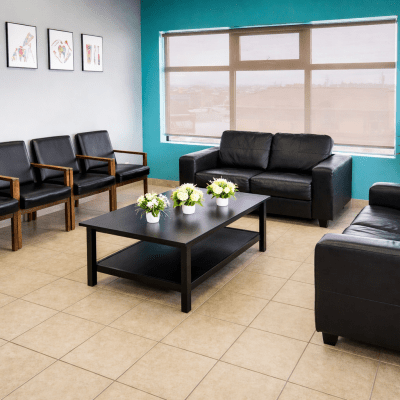 Waiting room at Pacifica Dental