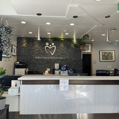 Reception area at LifeSmiles Dental
