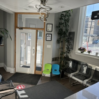 Waiting area at LifeSmiles Dental