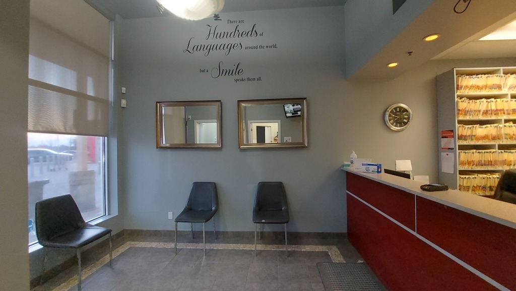 Waiting area at Big Bay Point Dentistry