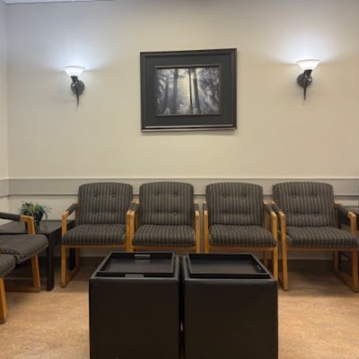 Waiting area at Dentistry at Market Mall