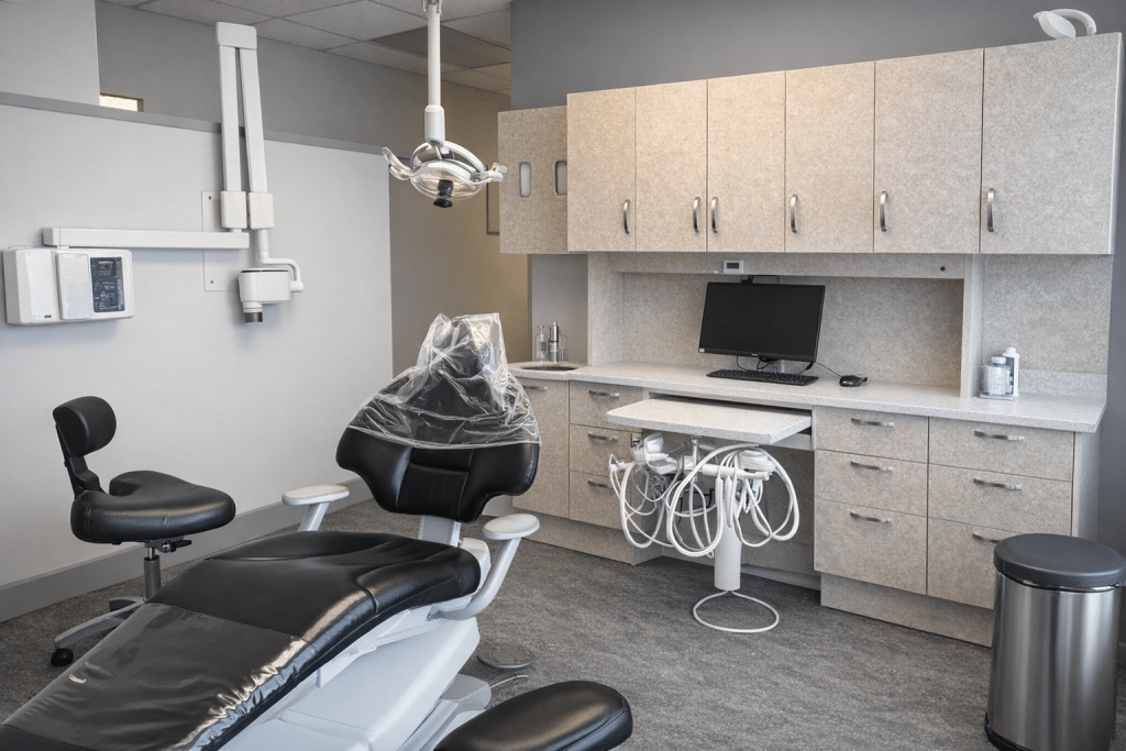 Treatment area at Northland Dental