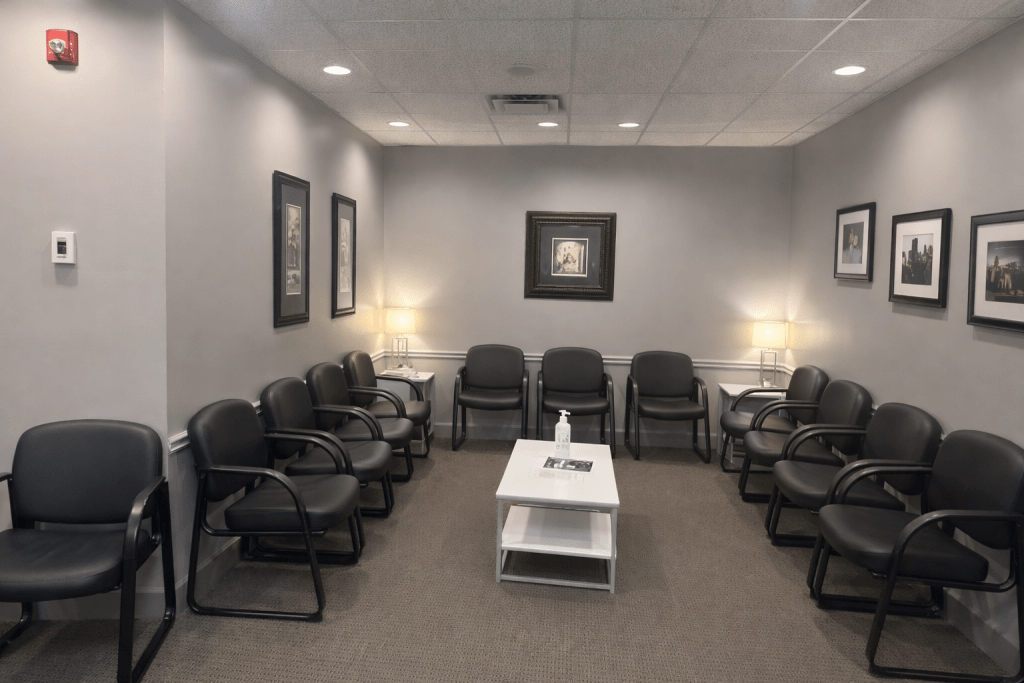 Waiting area at Northland Dental