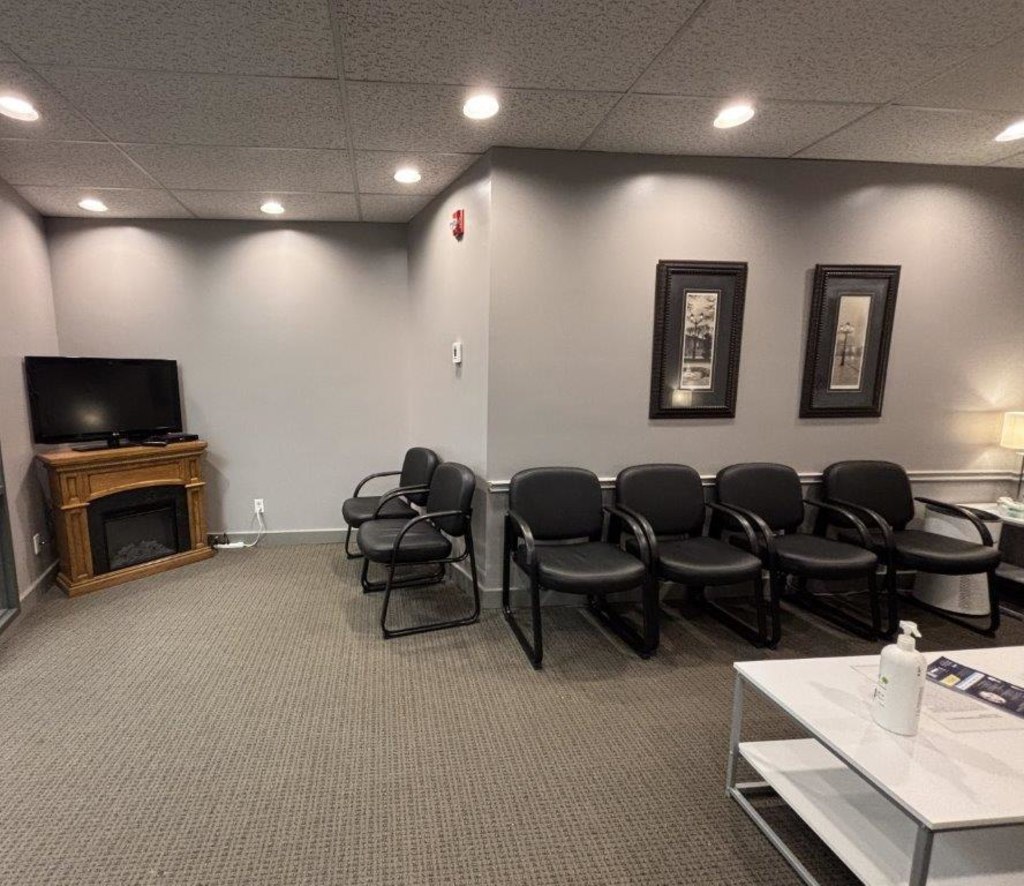 Waiting area at Northland Dental
