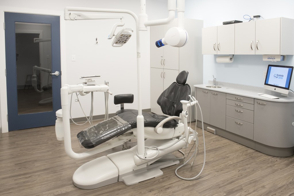 Treatment room at Brookside Dental