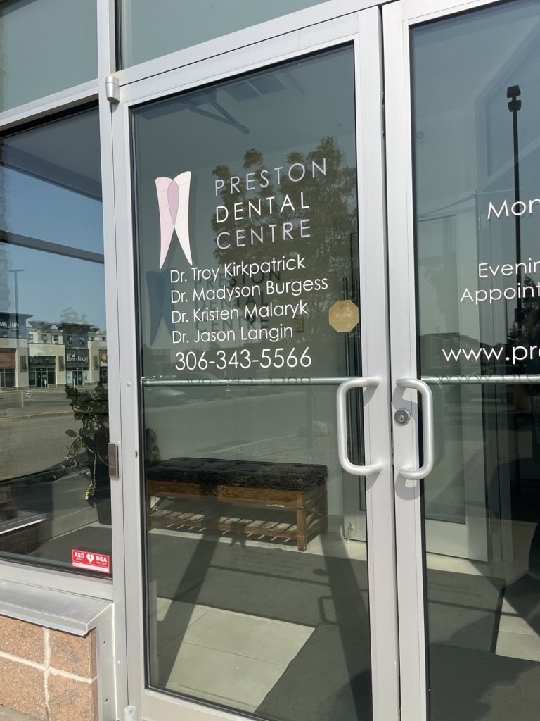 Entrance to Preston Dental Centre