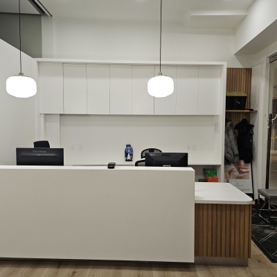 Reception area at Ottawa Downtown Dentist