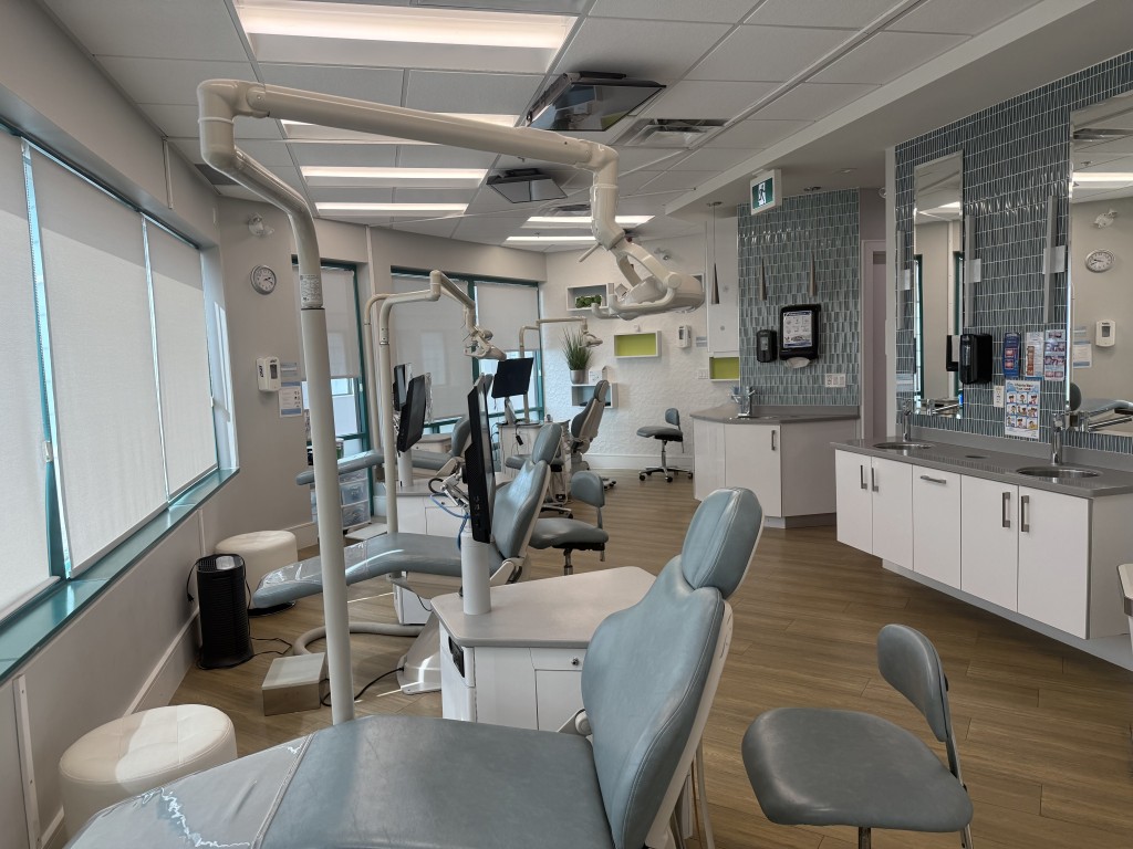 Treatment area at Treehouse Dental Care