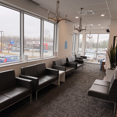 Salle d’attente chez Clinique Dentaire Sherbrooke