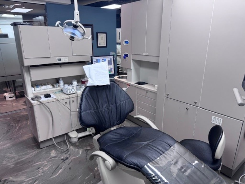 Treatment area at Airdrie Dental Studio