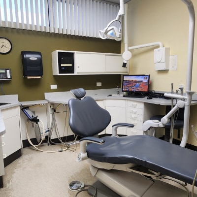 Treatment area at Redwood Dental Centre